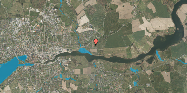Oversvømmelsesrisiko fra vandløb på Pilumvej 17, 6100 Haderslev