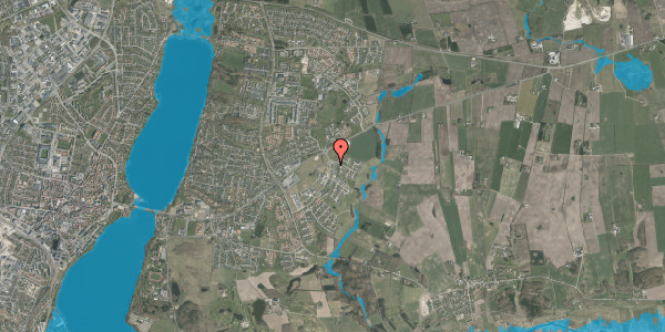 Oversvømmelsesrisiko fra vandløb på Asmild Toft 6, 8800 Viborg