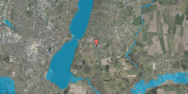 Oversvømmelsesrisiko fra vandløb på Klostermarken 1, 8800 Viborg
