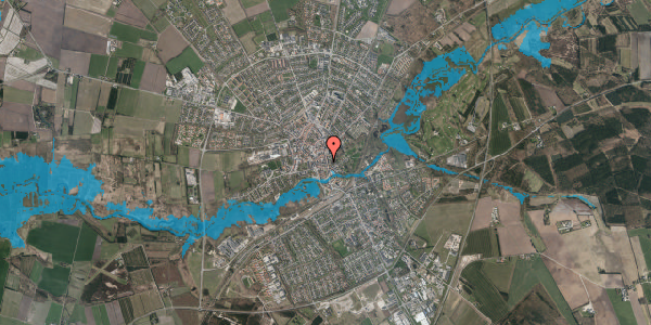 Oversvømmelsesrisiko fra vandløb på Storegade 21, 1. , 6800 Varde