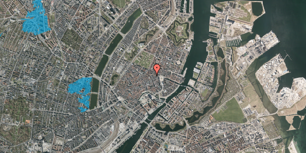 Oversvømmelsesrisiko fra vandløb på Grønnegade 3, 3. th, 1107 København K