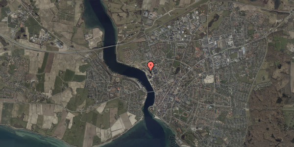 Oversvømmelsesrisiko fra vandløb på Nørre Havnegade 29B, st. tv, 6400 Sønderborg