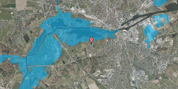 Oversvømmelsesrisiko fra vandløb på Dildkæret 26, 8940 Randers SV