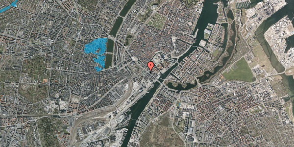 Oversvømmelsesrisiko fra vandløb på H.C. Andersens Boulevard 34, 1553 København V