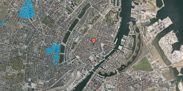 Oversvømmelsesrisiko fra vandløb på Kronprinsensgade 1, 1. th, 1114 København K