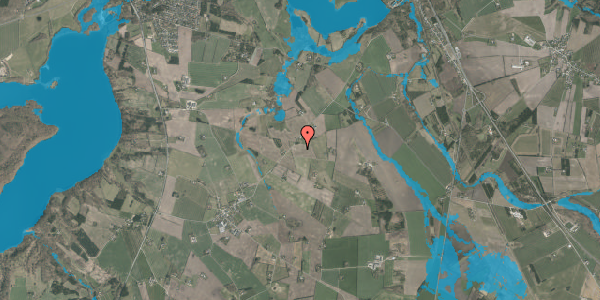 Oversvømmelsesrisiko fra vandløb på Rindsholmvej 94B, 8800 Viborg