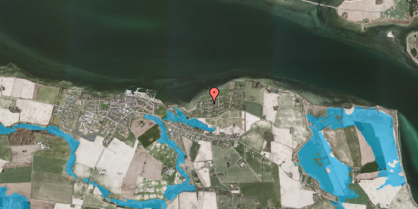 Oversvømmelsesrisiko fra vandløb på Birkehegnet 34, 4850 Stubbekøbing