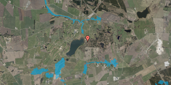 Oversvømmelsesrisiko fra vandløb på Blåbærvej 2, 9600 Aars