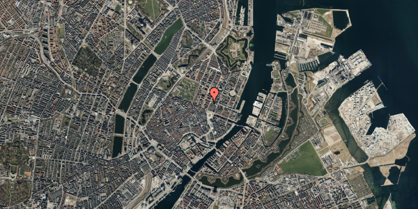Oversvømmelsesrisiko fra vandløb på Store Kongensgade 21, 1. th, 1264 København K