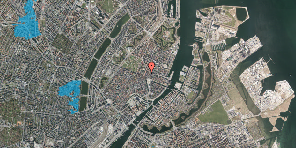 Oversvømmelsesrisiko fra vandløb på Store Kongensgade 21B, 5. th, 1264 København K