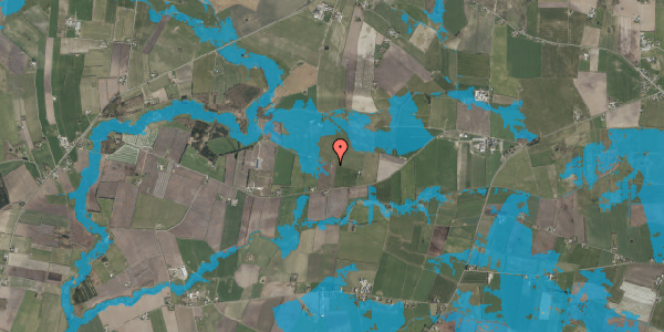Oversvømmelsesrisiko fra vandløb på Lemmosevej 11A, 6240 Løgumkloster