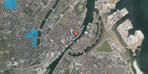 Oversvømmelsesrisiko fra vandløb på Tordenskjoldsgade 24, 3. , 1055 København K