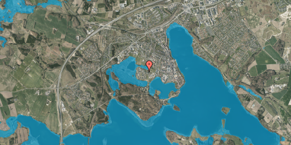 Oversvømmelsesrisiko fra vandløb på Sortesøvej 42, . 1, 8660 Skanderborg