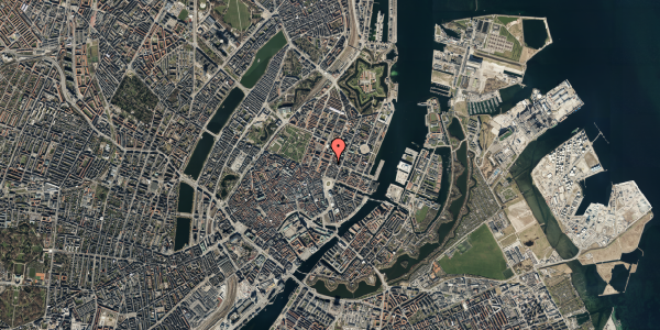 Oversvømmelsesrisiko fra vandløb på Store Kongensgade 34, 1. tv, 1264 København K