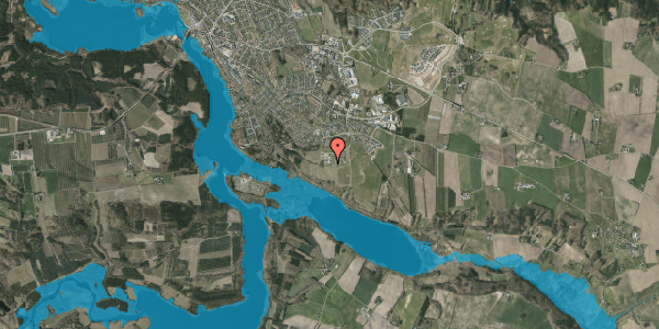 Oversvømmelsesrisiko fra vandløb på Haardalen 57, 8680 Ry