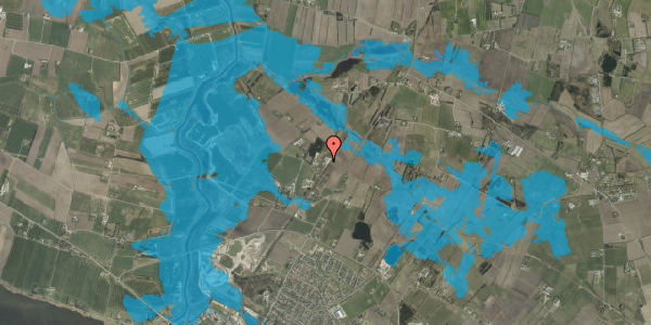 Oversvømmelsesrisiko fra vandløb på Vesterhede 4F, 6950 Ringkøbing