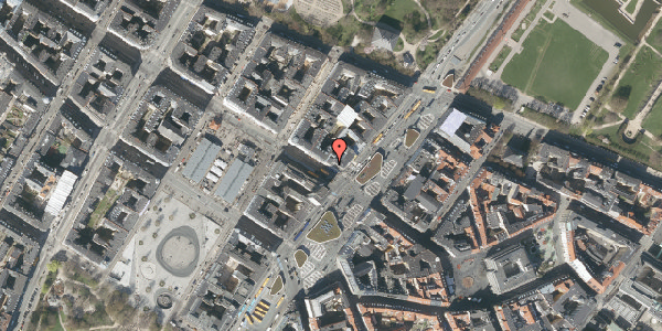 Oversvømmelsesrisiko fra vandløb på Frederiksborggade 18, st. th, 1360 København K