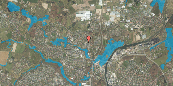 Oversvømmelsesrisiko fra vandløb på Enrumvej 4D, 5270 Odense N