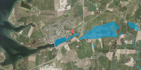 Oversvømmelsesrisiko fra vandløb på Stavensbølgade 106, 6440 Augustenborg