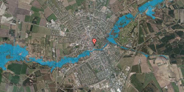 Oversvømmelsesrisiko fra vandløb på Storegade 18, 2. 210, 6800 Varde