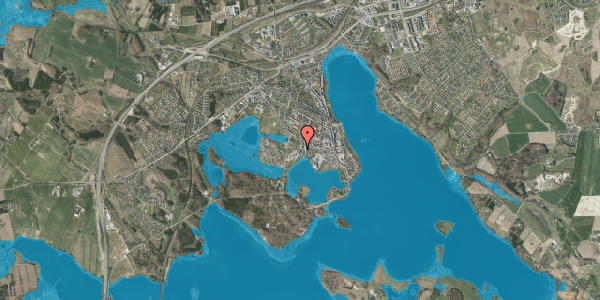 Oversvømmelsesrisiko fra vandløb på Søbyen 10, 2. tv, 8660 Skanderborg