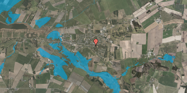 Oversvømmelsesrisiko fra vandløb på Granbakkevej 22A, . 4, 8961 Allingåbro