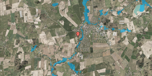 Oversvømmelsesrisiko fra vandløb på Mosegårds Allé 6, 5683 Haarby
