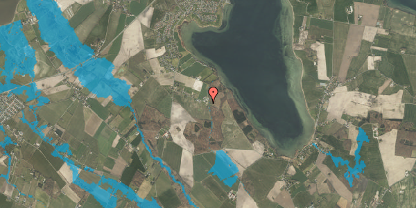 Oversvømmelsesrisiko fra vandløb på Skovvej 10, 5330 Munkebo