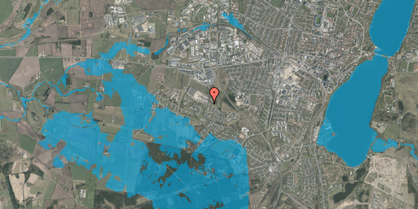 Oversvømmelsesrisiko fra vandløb på Liseborg Have 31, 8800 Viborg