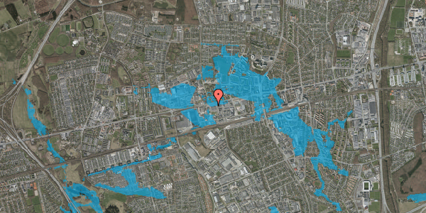 Oversvømmelsesrisiko fra vandløb på Hovedvejen 197, . 7, 2600 Glostrup