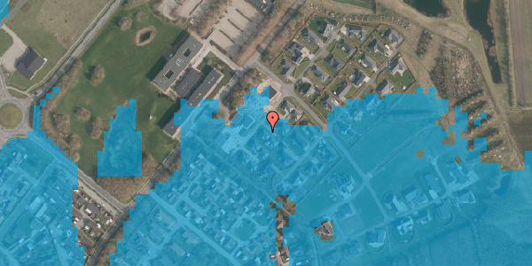Oversvømmelsesrisiko fra vandløb på Bjerreskovparken 26, 6760 Ribe