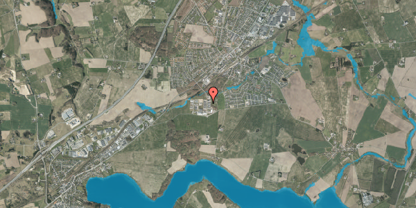 Oversvømmelsesrisiko fra vandløb på Agerskovvej 7, 8362 Hørning
