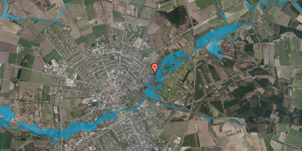Oversvømmelsesrisiko fra vandløb på Lunddalsvej 5, 6800 Varde
