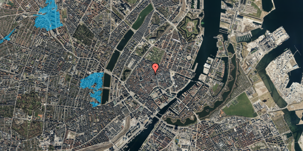 Oversvømmelsesrisiko fra vandløb på Løvstræde 3, 1152 København K