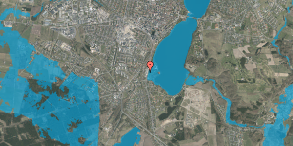 Oversvømmelsesrisiko fra vandløb på Sønæshave 3, 8800 Viborg