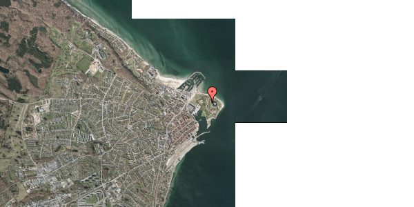 Oversvømmelsesrisiko fra vandløb på Kronborg 2A, st. tv, 3000 Helsingør