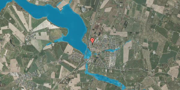 Oversvømmelsesrisiko fra vandløb på Solbjerg Hovedgade 19, 8355 Solbjerg