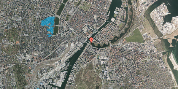 Oversvømmelsesrisiko fra vandløb på Ved Langebro 3, 2300 København S