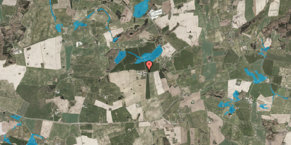Oversvømmelsesrisiko fra vandløb på Johan Rantzaus Vej 9A, 5610 Assens