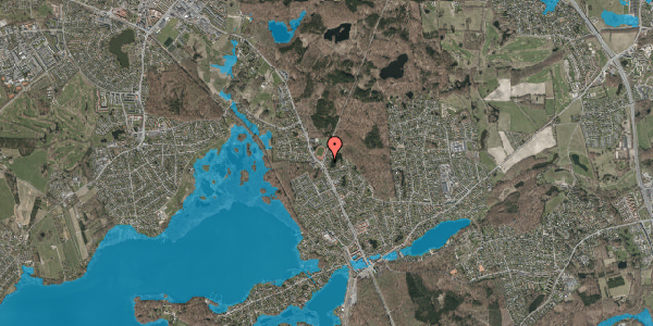 Oversvømmelsesrisiko fra vandløb på Ved Rudesø 2, 2840 Holte