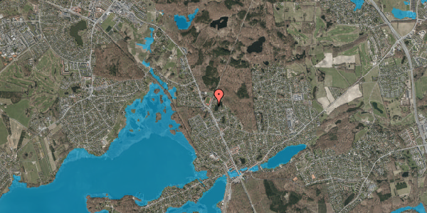 Oversvømmelsesrisiko fra vandløb på Ved Rudesø 4, 2840 Holte