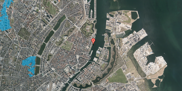Oversvømmelsesrisiko fra vandløb på Toldbodgade 34, 1253 København K