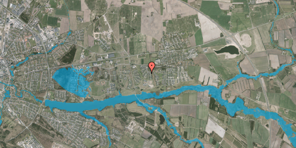 Oversvømmelsesrisiko fra vandløb på Hyrdinden 3, 7500 Holstebro