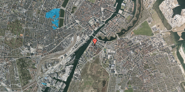 Oversvømmelsesrisiko fra vandløb på Egilsgade 13, 4. , 2300 København S
