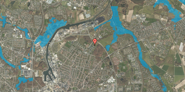 Oversvømmelsesrisiko fra vandløb på Skibhus Skovly 20, 5000 Odense C
