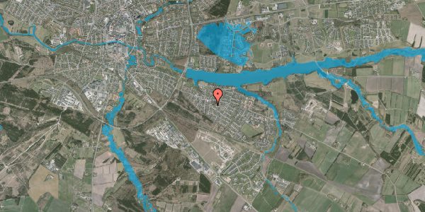 Oversvømmelsesrisiko fra vandløb på Malurten 1, 7500 Holstebro