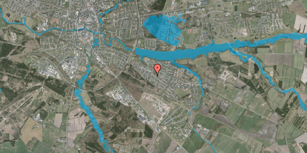 Oversvømmelsesrisiko fra vandløb på Malurten 2, 7500 Holstebro