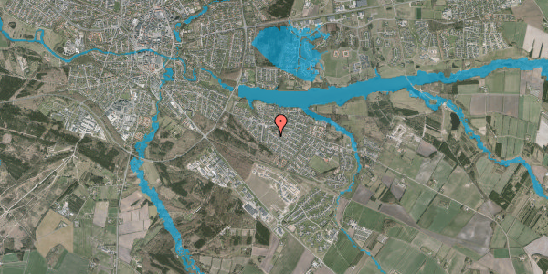 Oversvømmelsesrisiko fra vandløb på Malurten 6, 7500 Holstebro