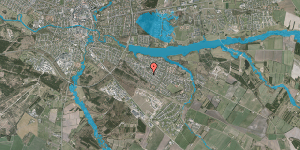 Oversvømmelsesrisiko fra vandløb på Malurten 14, 7500 Holstebro