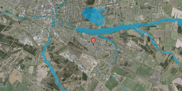 Oversvømmelsesrisiko fra vandløb på Malurten 19, 7500 Holstebro